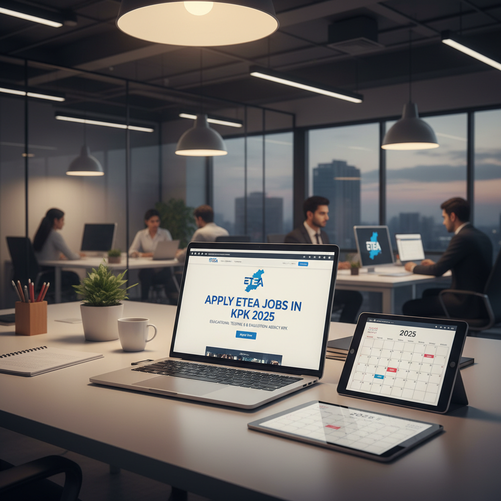 Apply ETEA Jobs in KPK 2025 Educational Testing & Evaluation Agency KPK 1