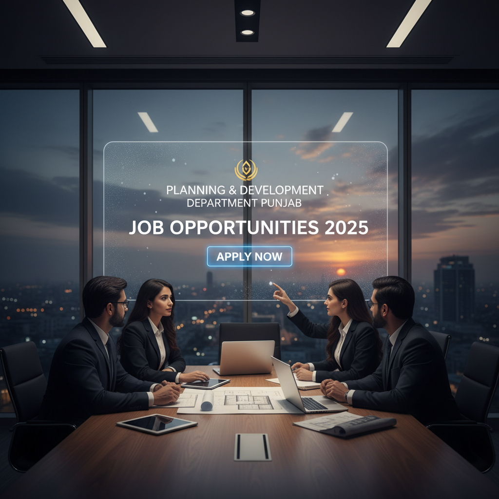 Apply in Planning and Development Department Punjab Jobs 2025