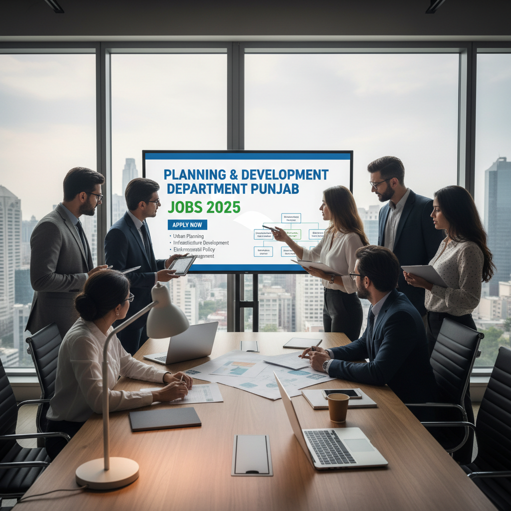 Apply in Planning and Development Department Punjab Jobs 2025