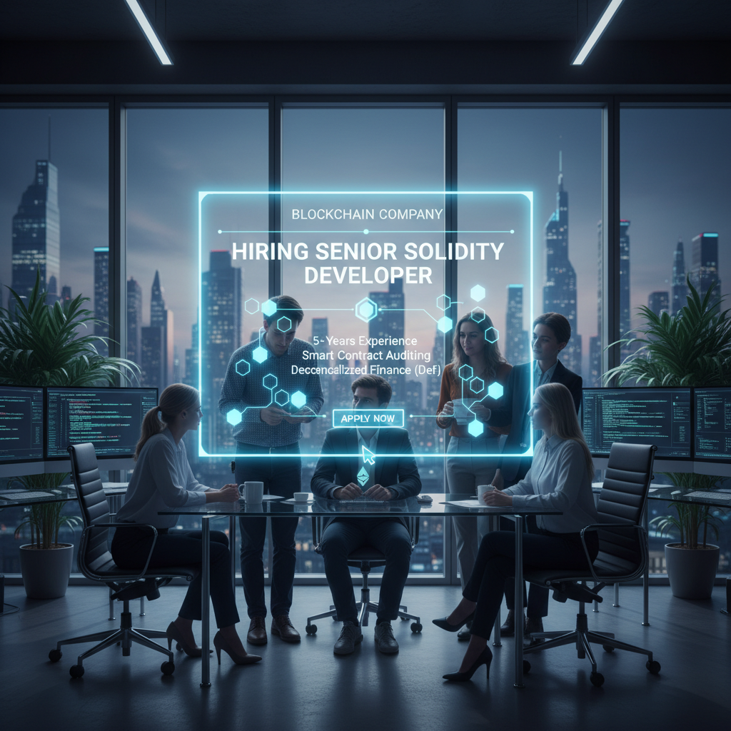 Blockchain Company Hiring Senior Solidity Developer 1