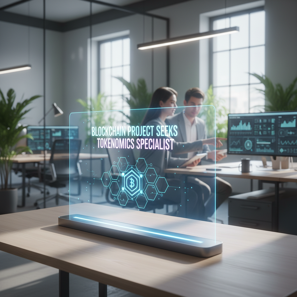 Blockchain Project Seeking Tokenomics Specialist 1