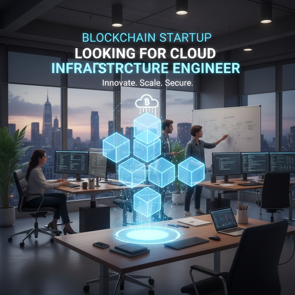 Blockchain Startup Looking for Cloud Infrastructure Engineer 1