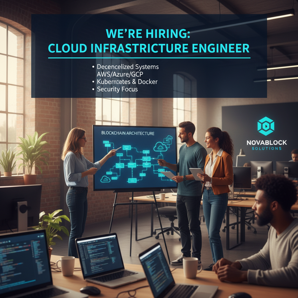 Blockchain Startup Looking for Cloud Infrastructure Engineer