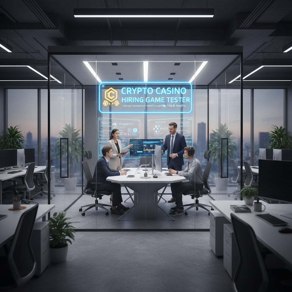 Crypto Casino Hiring Game Tester