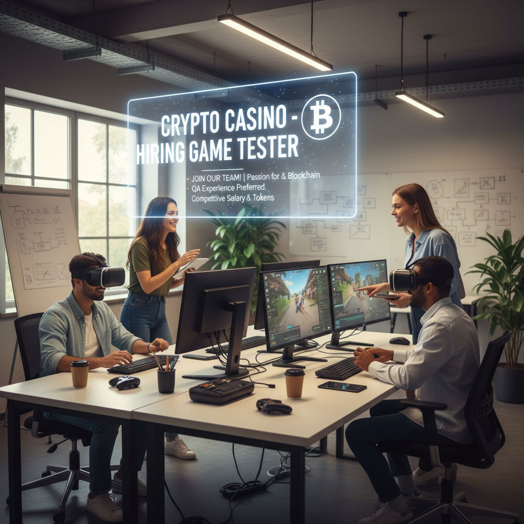 Crypto Casino Hiring Game Tester