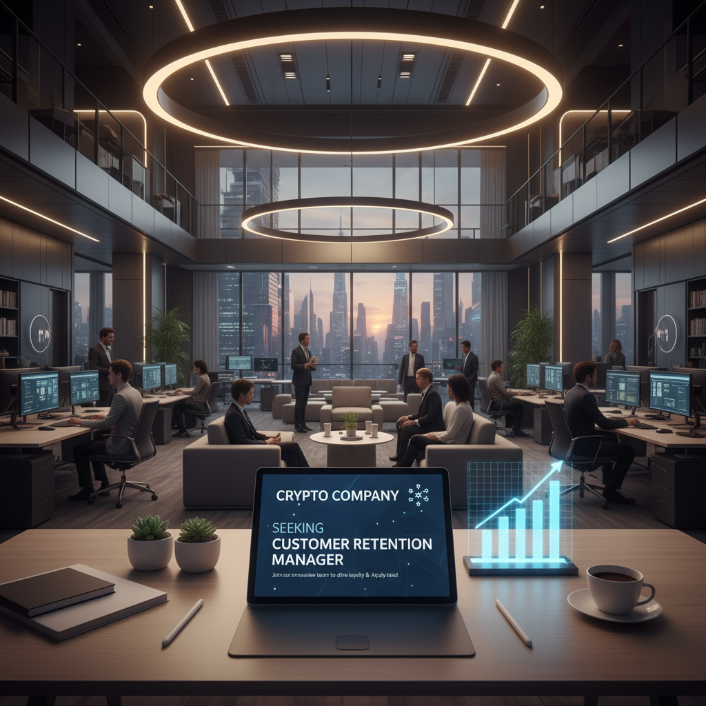 Crypto Company Looking for Customer Retention Manager 1