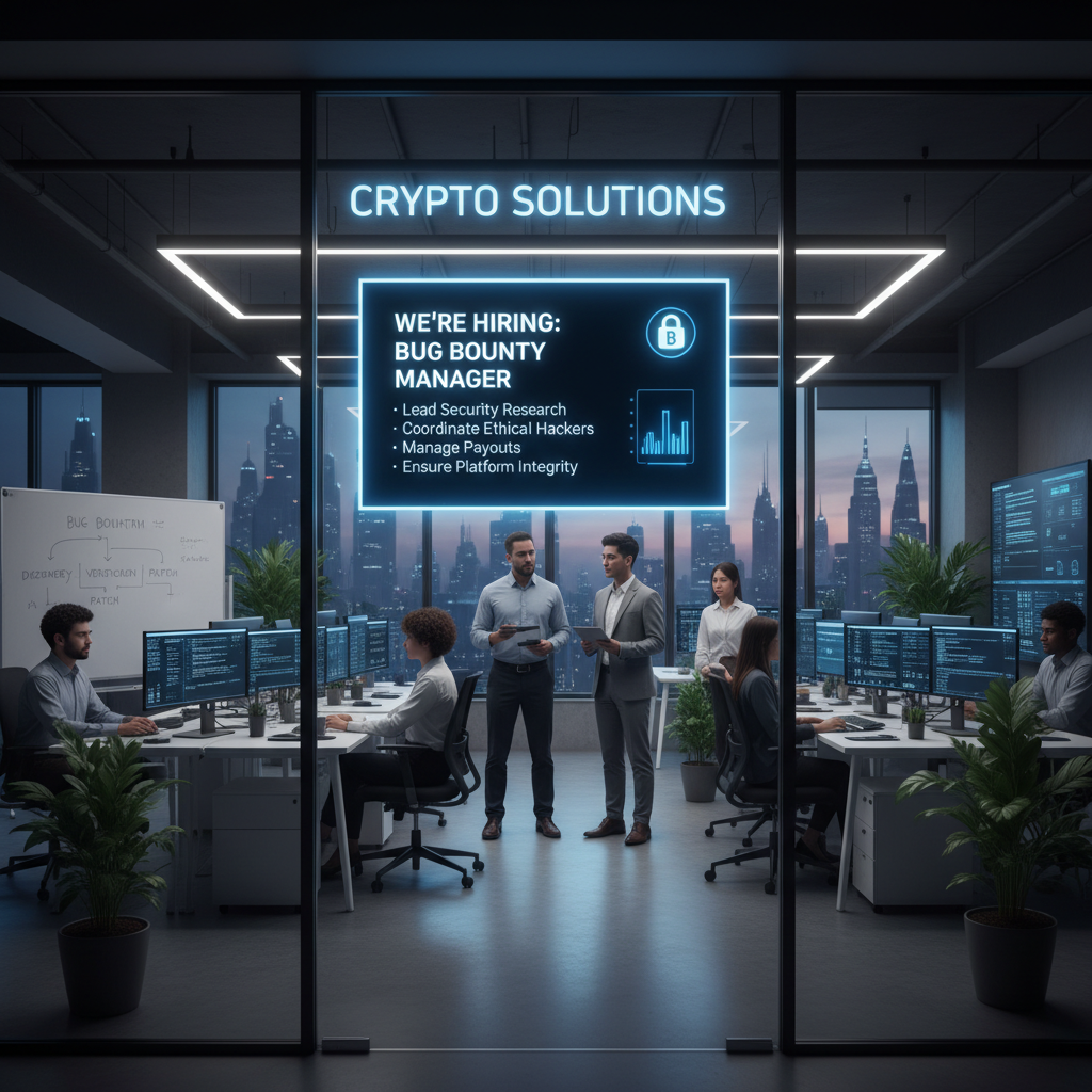 Crypto Company Seeking Bug Bounty Manager 1