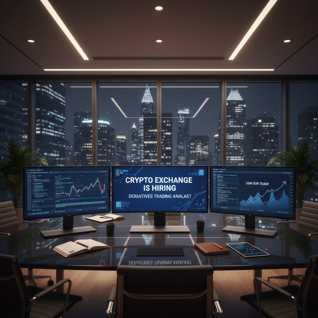 Crypto Exchange Seeking Derivatives Trading Analyst 1