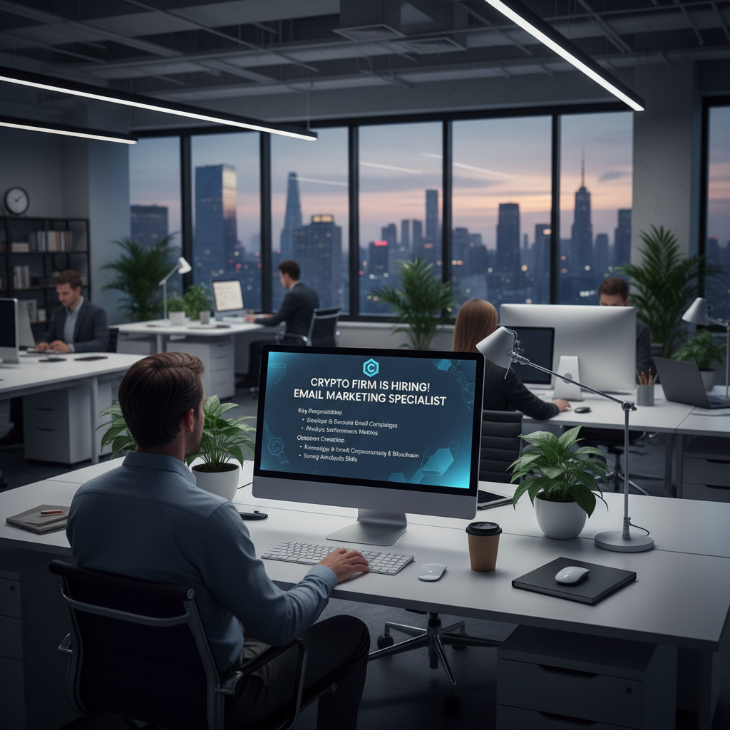 Crypto Firm Hiring Email Marketing Specialist 1