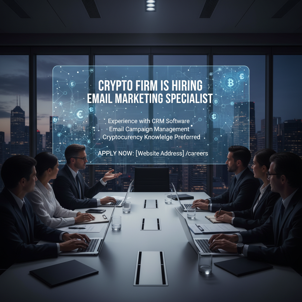 Crypto Firm Hiring Email Marketing Specialist