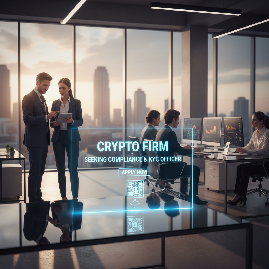 Crypto Firm Seeking Compliance & KYC Officer 1
