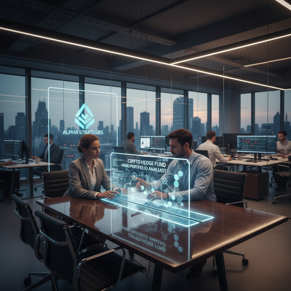 Crypto Hedge Fund Hiring Portfolio Analyst 1