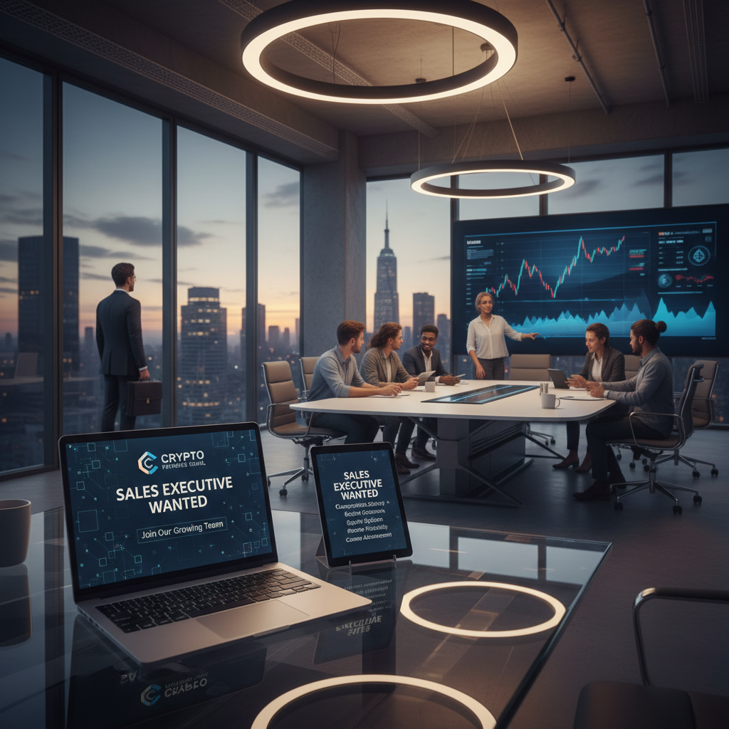 Crypto Payments Company Looking for Sales Executive 1
