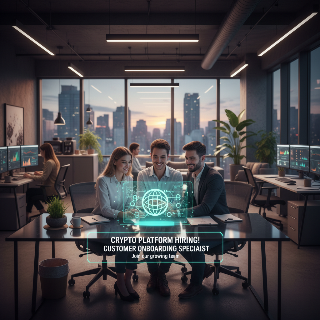 Crypto Platform Hiring Customer Onboarding Specialist 1
