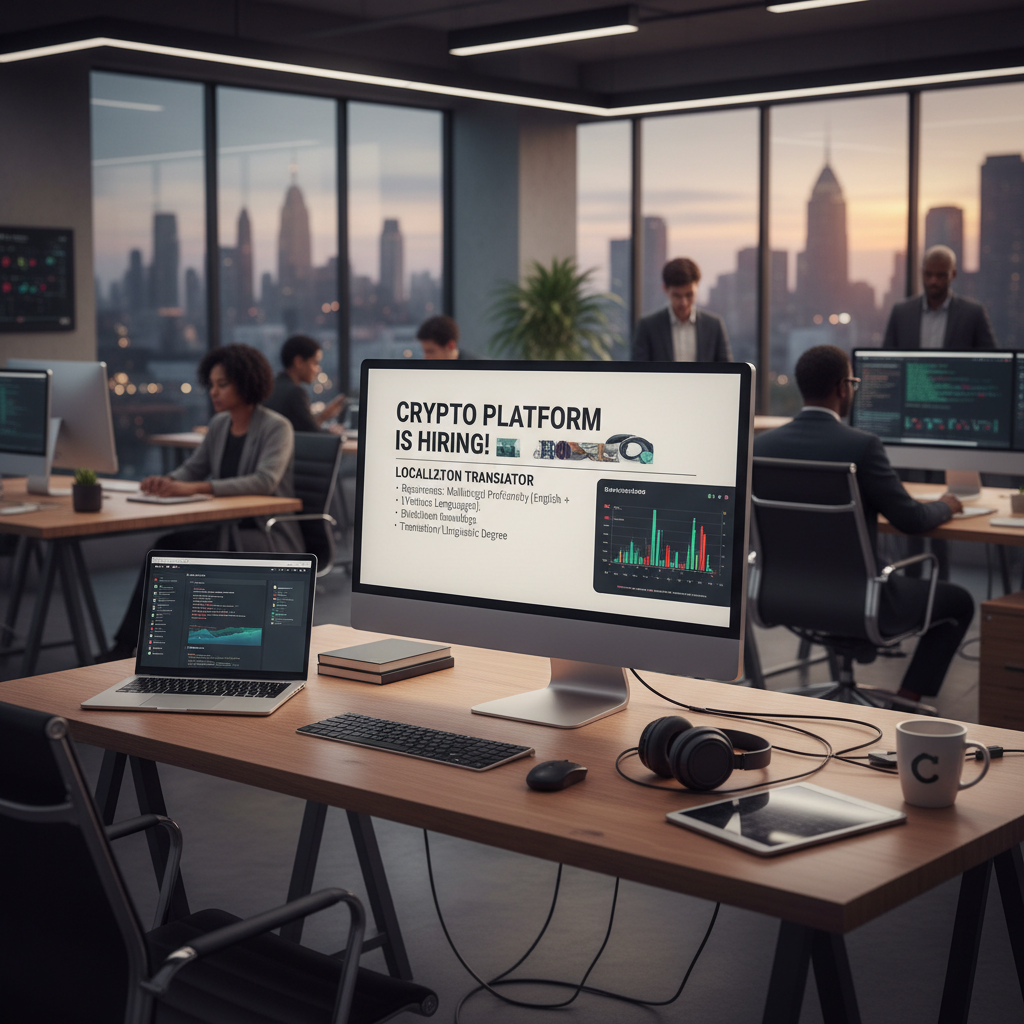 Crypto Platform Hiring Localization Translator 1