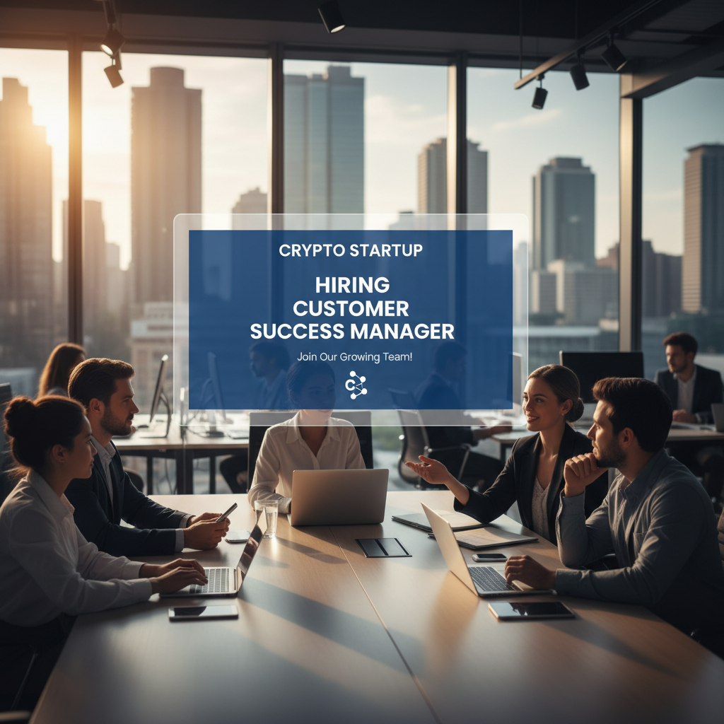 Crypto Startup Hiring Customer Success Manager
