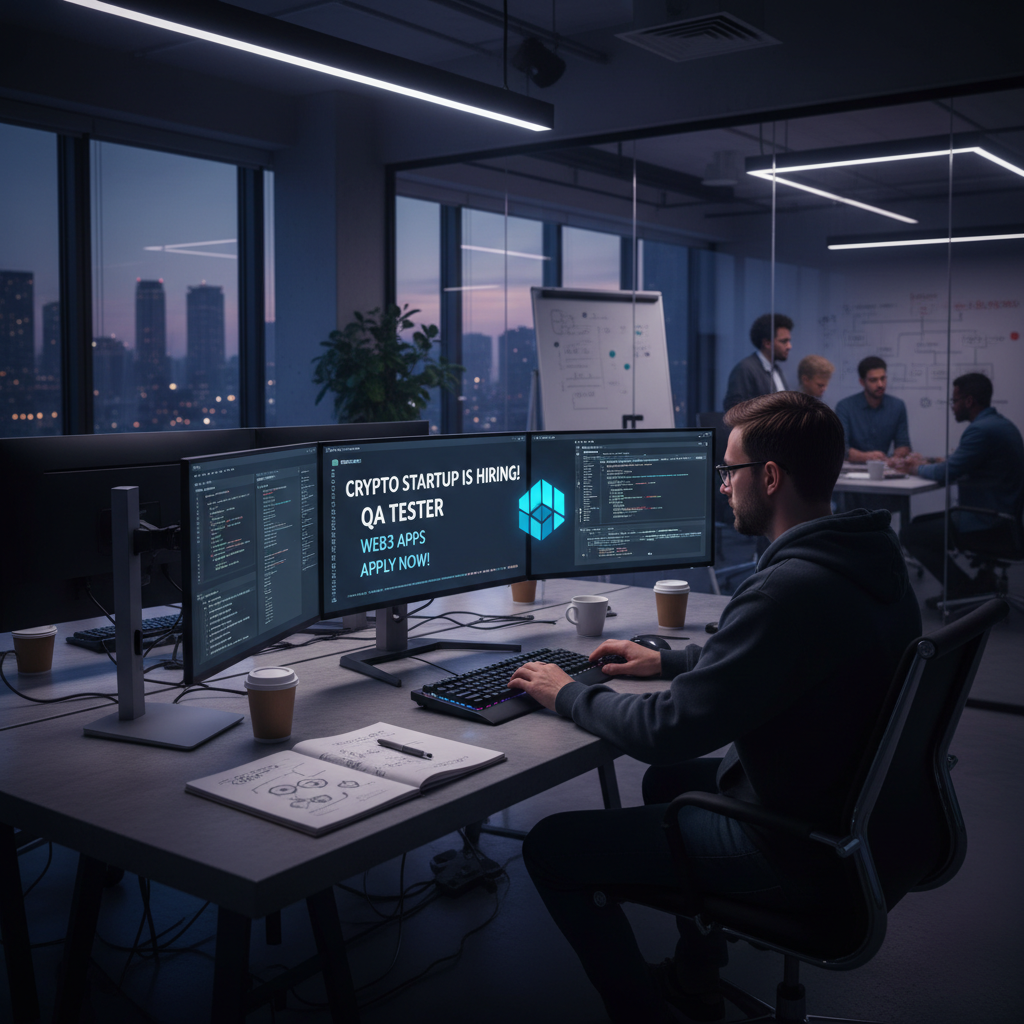 Crypto Startup Hiring QA Tester for Web3 Apps 1
