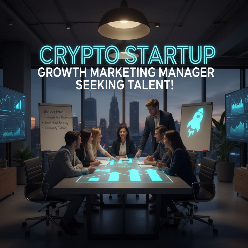 Crypto Startup Looking for Growth Marketing Manager 1