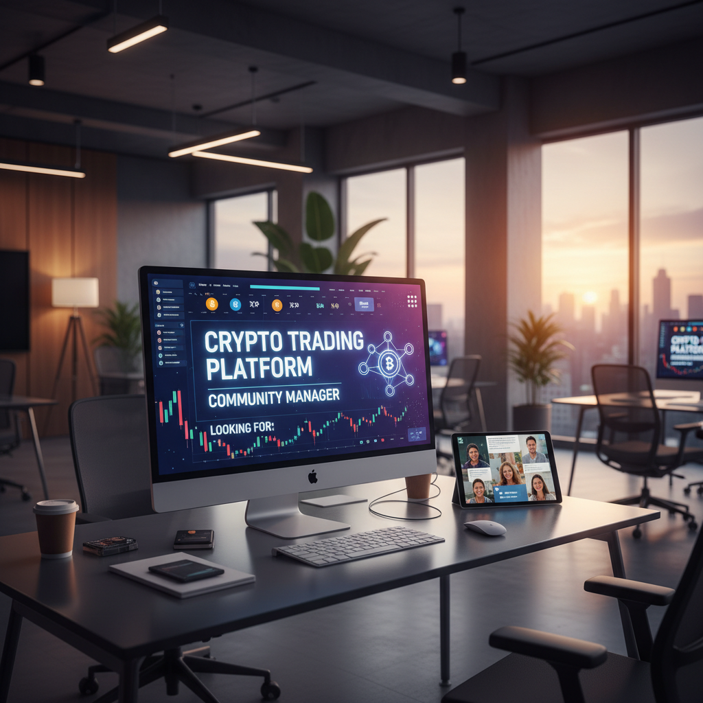 Crypto Trading Platform Looking for Community Manager 1