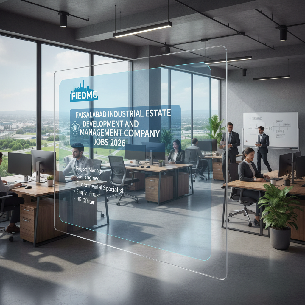 Faisalabad Industrial Estate Development and Management Company Jobs 2026 1