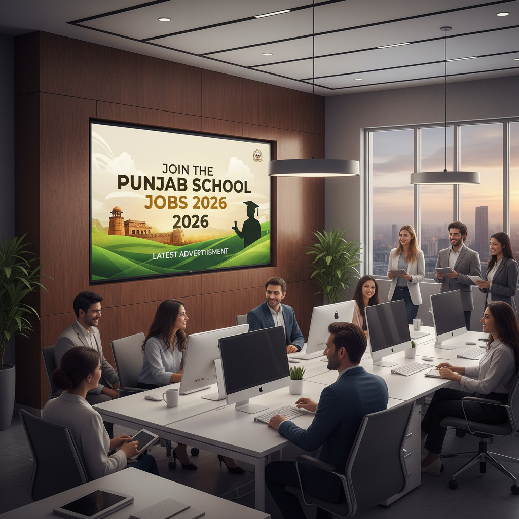 Join The Punjab School Jobs 2026 Latest Advertisement 1