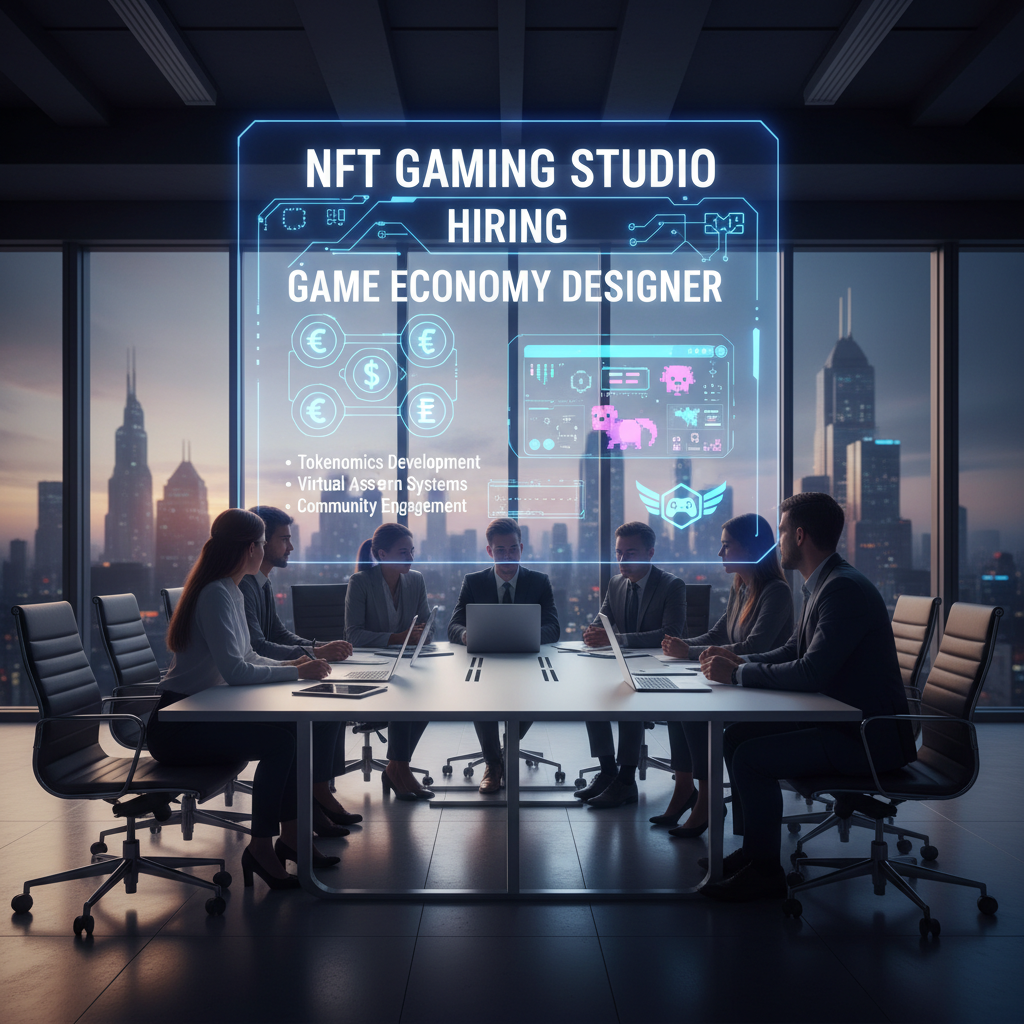 NFT Gaming Studio Hiring Game Economy Designer 1