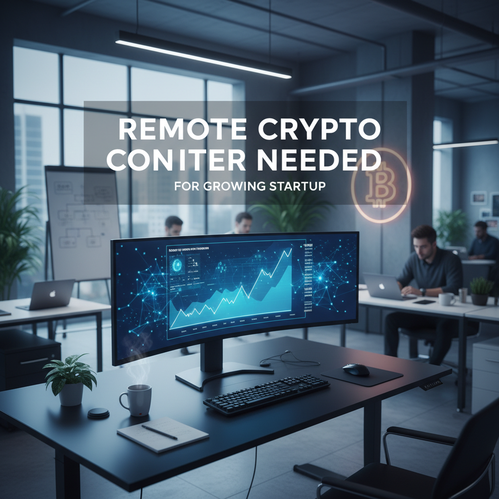 Remote Crypto Content Writer Needed for Growing Startup 1