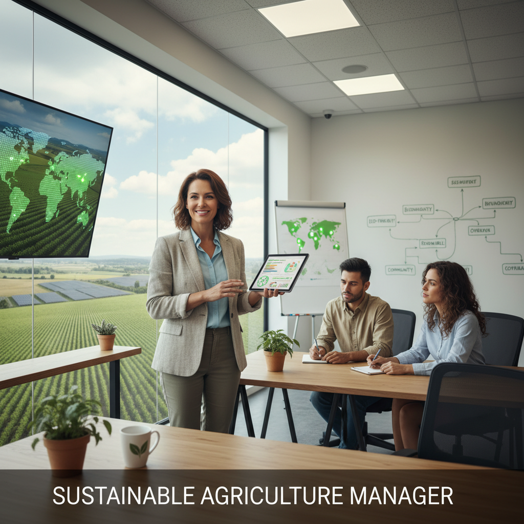 Sustainable Agriculture Manager 1