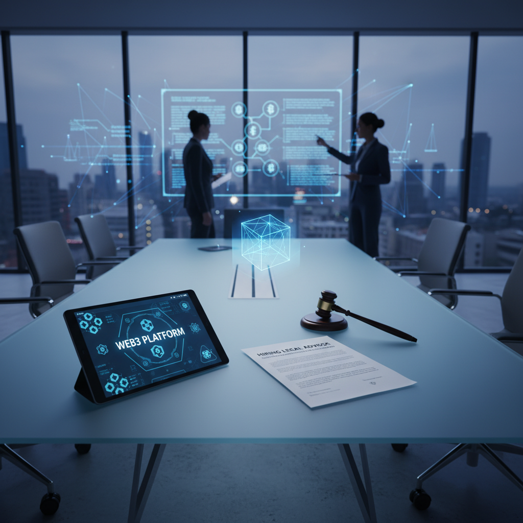 Web3 Platform Hiring Legal Advisor (Crypto Law) 1