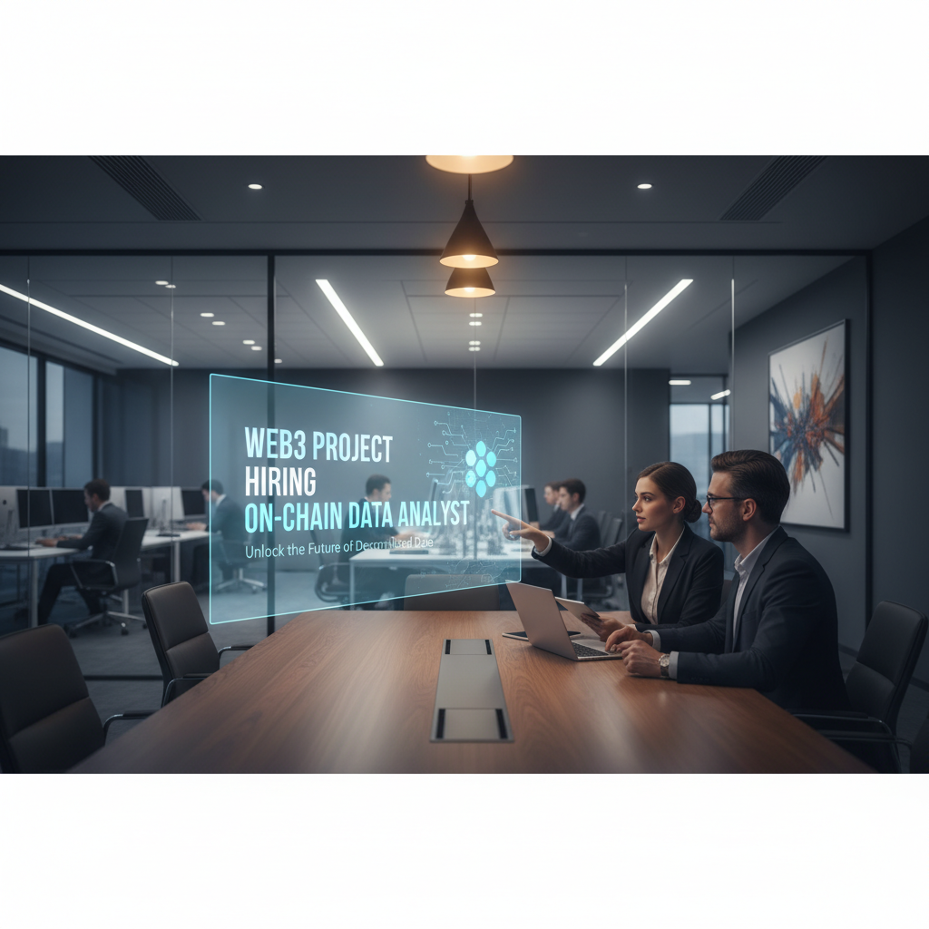 Web3 Project Hiring On-Chain Data Analyst