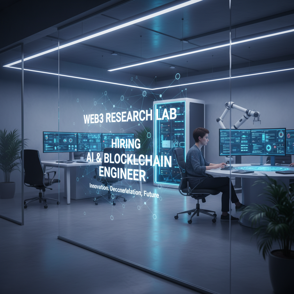 Web3 Research Lab Hiring AI & Blockchain Engineer 1