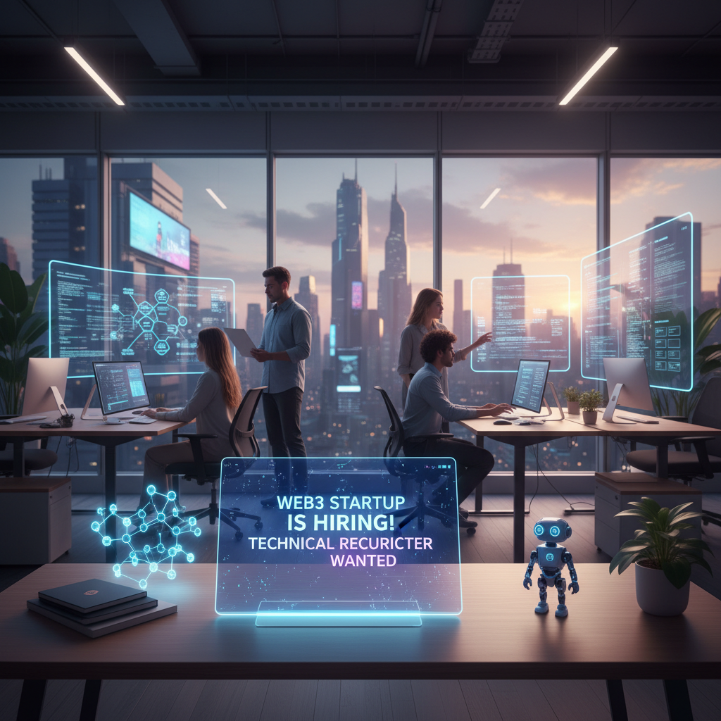 Web3 Startup Looking for Technical Recruiter 1