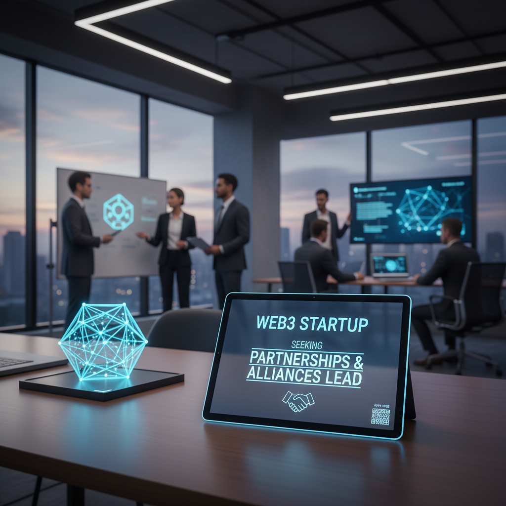 Web3 Startup Seeking Partnerships & Alliances Lead 1